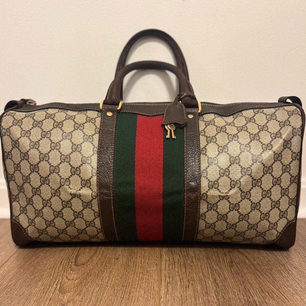 Vintage Gucci Duffle Bag